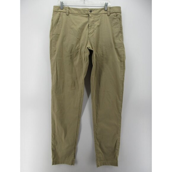 Lululemon Pants 34 Golf Chino Commuter Traveler Performance 34X33 * - Picture 1 of 13